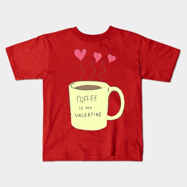 COFFEE Kids T-Shirt by LaRaf97